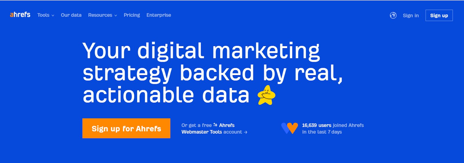 Top digital analytics tools for SEO | 2. Ahrefs