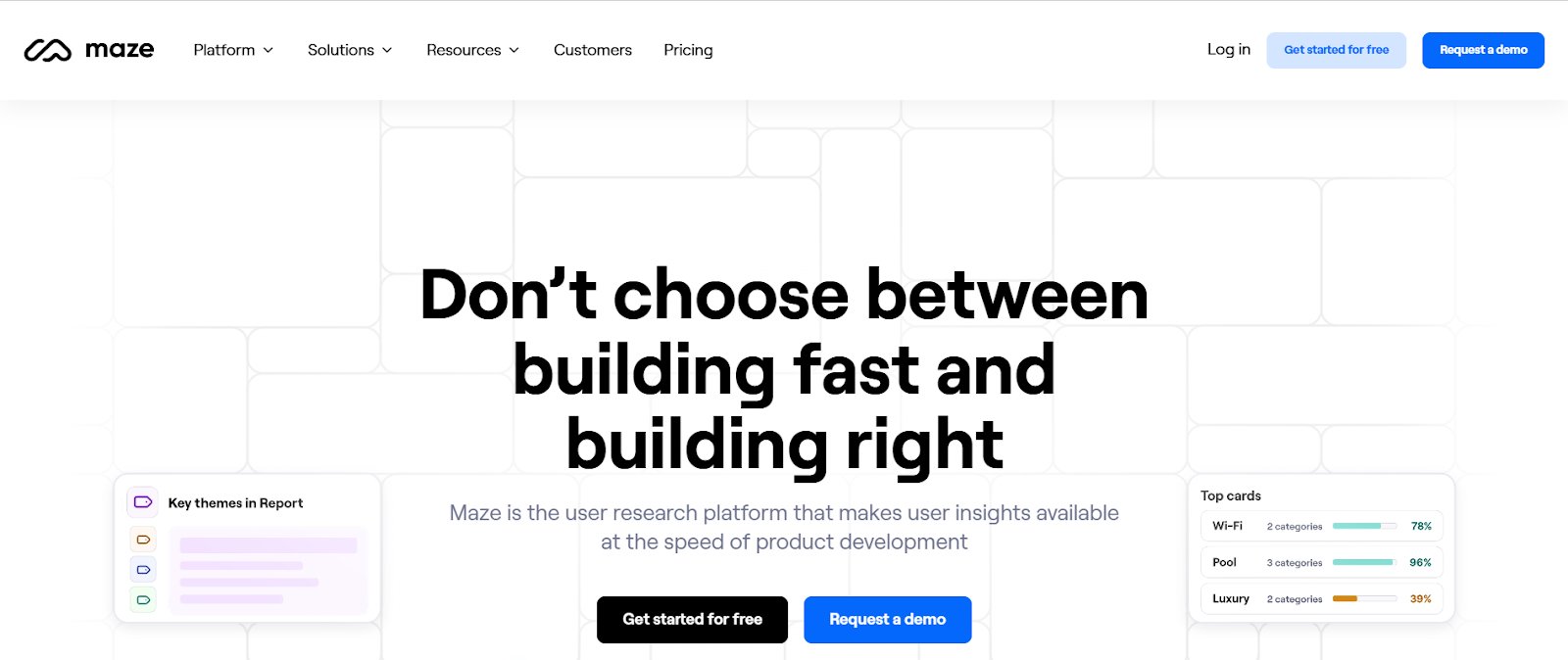 UX research tools for user/usability testing | #3. Maze