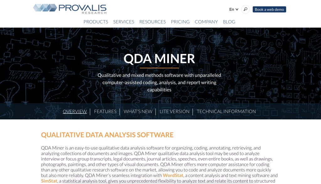 Top Qualitative Data Analysis Tools | 5. QDA Miner