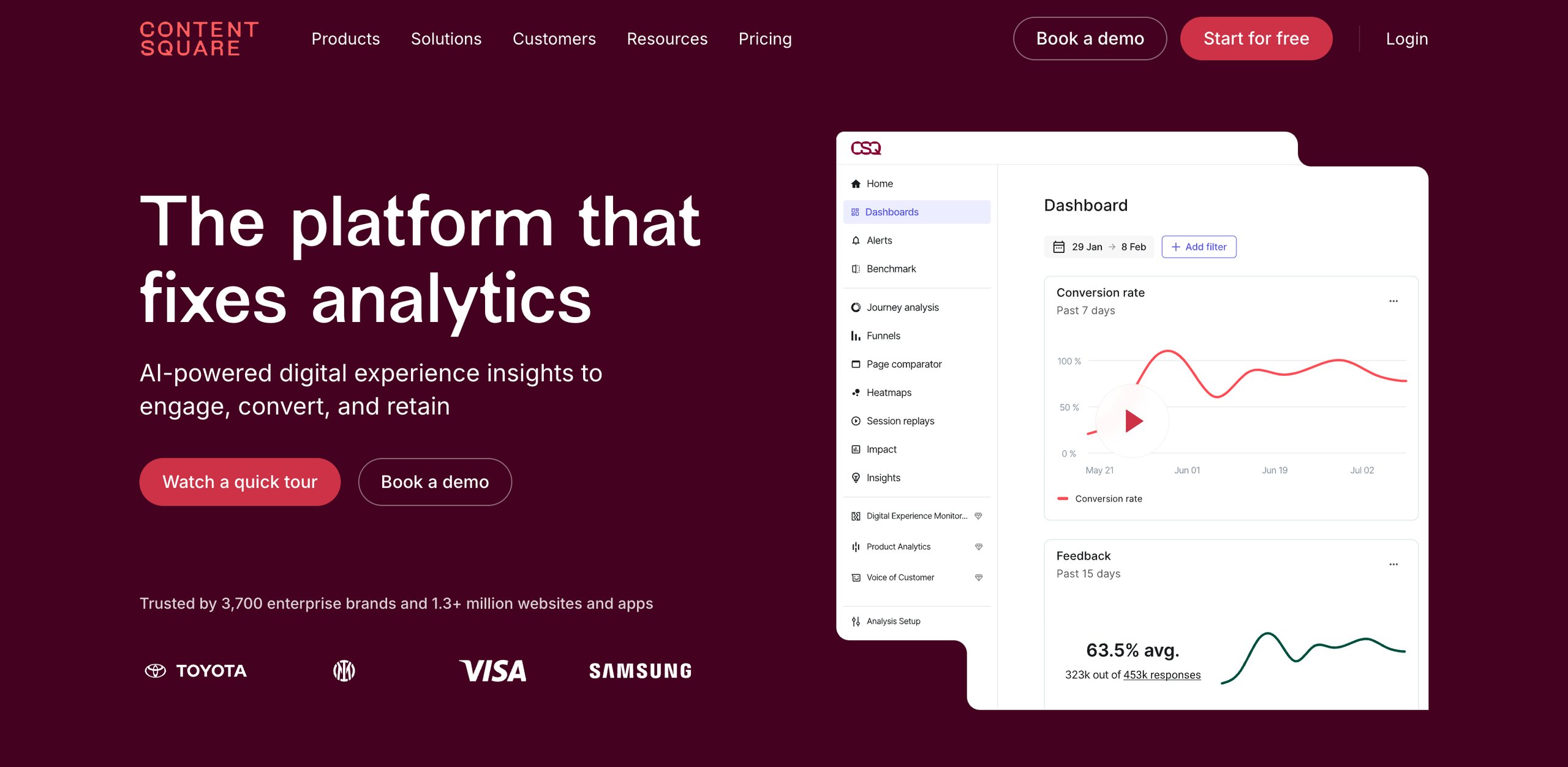 Top Mobile App Analytics Tools | #12. Contentsquare