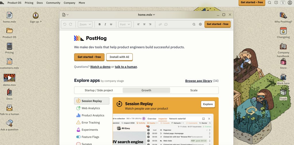 Best Mobile app session recording tools | #6. PostHog