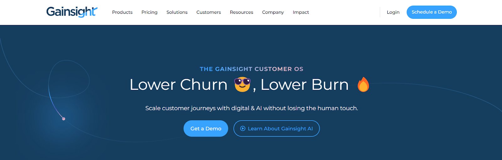 Best Churn Management Software | 
#4. Gainsight