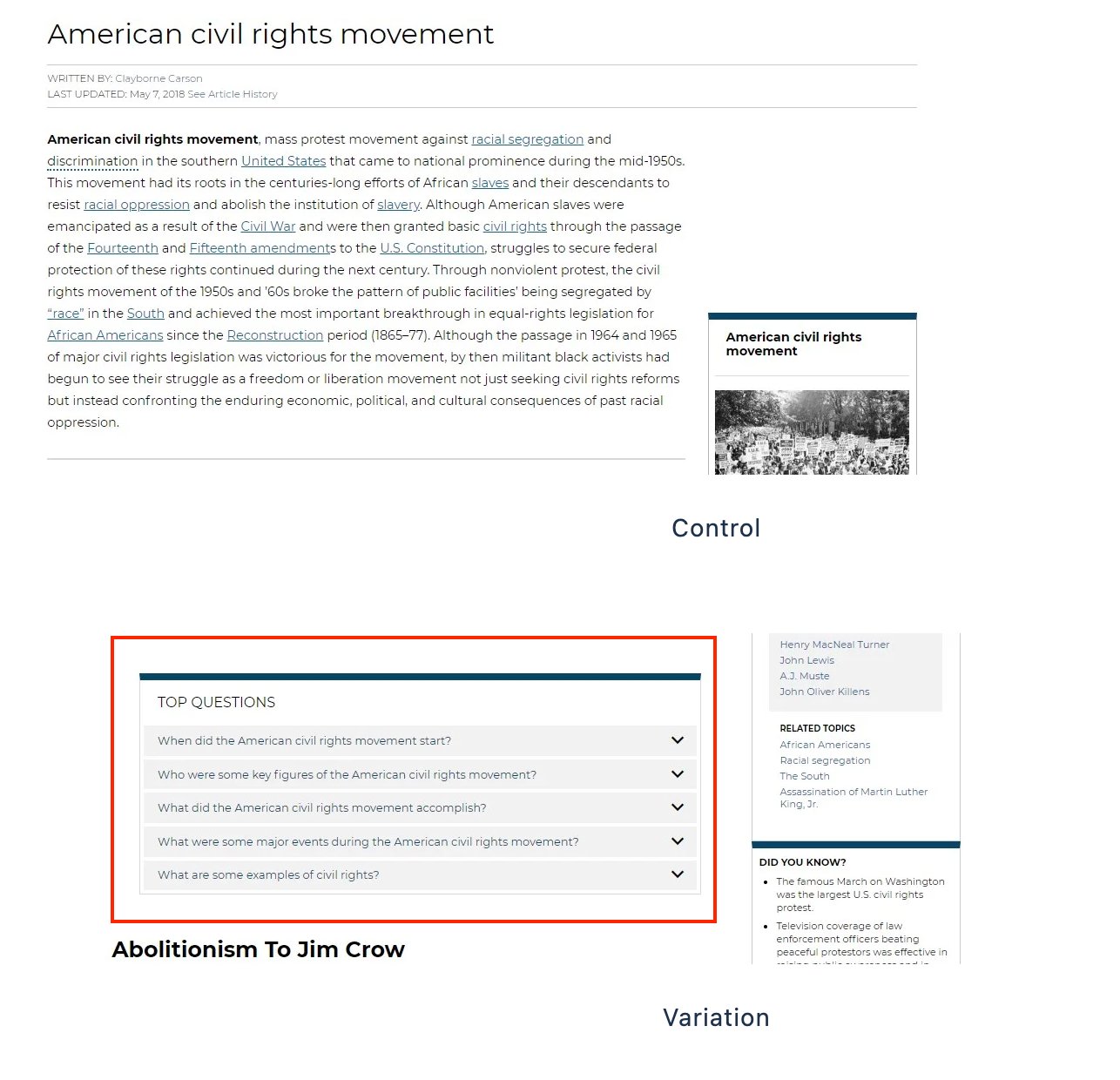 Encyclopedia Britannica Control and Variation