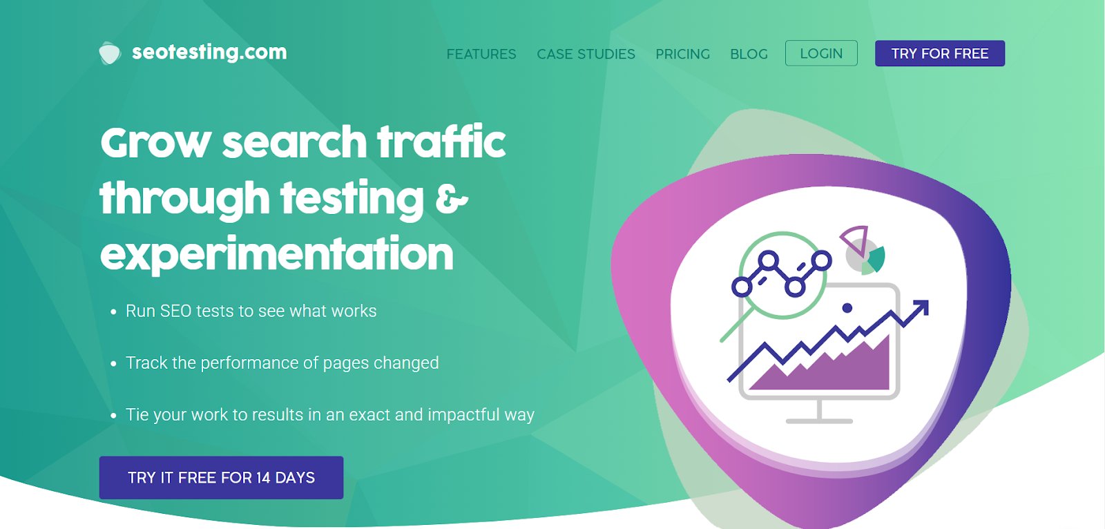 Best SEO A/B Testing Tools | #3. SeoTesting