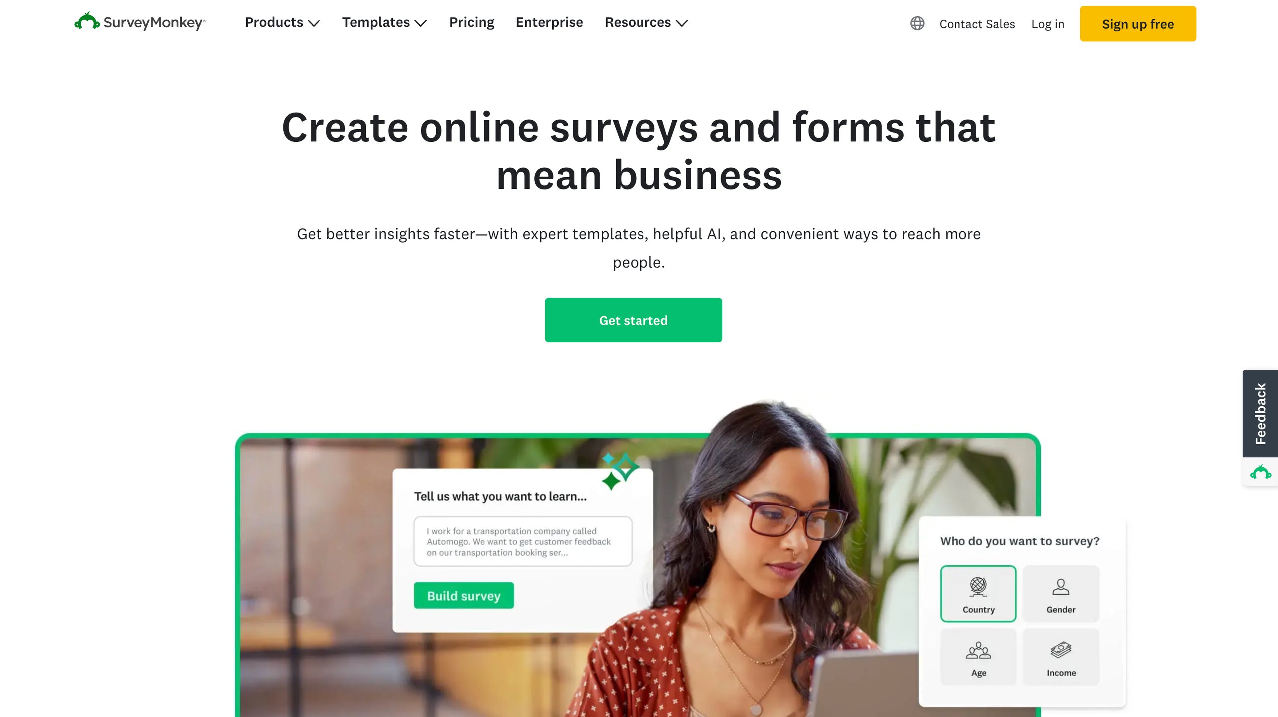 Top UX Survey Tools | 4. Survey Monkey