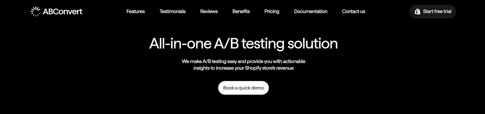 Best Shopify Split Testing Apps | #7. ABConvert