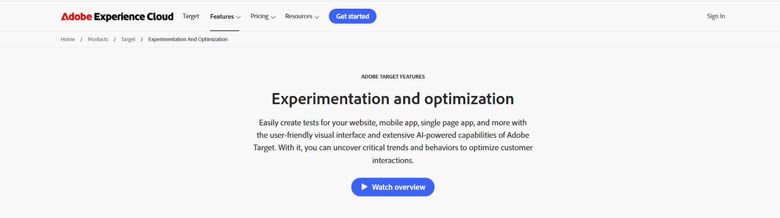 Multivariate Testing Tools | #3. Adobe Target