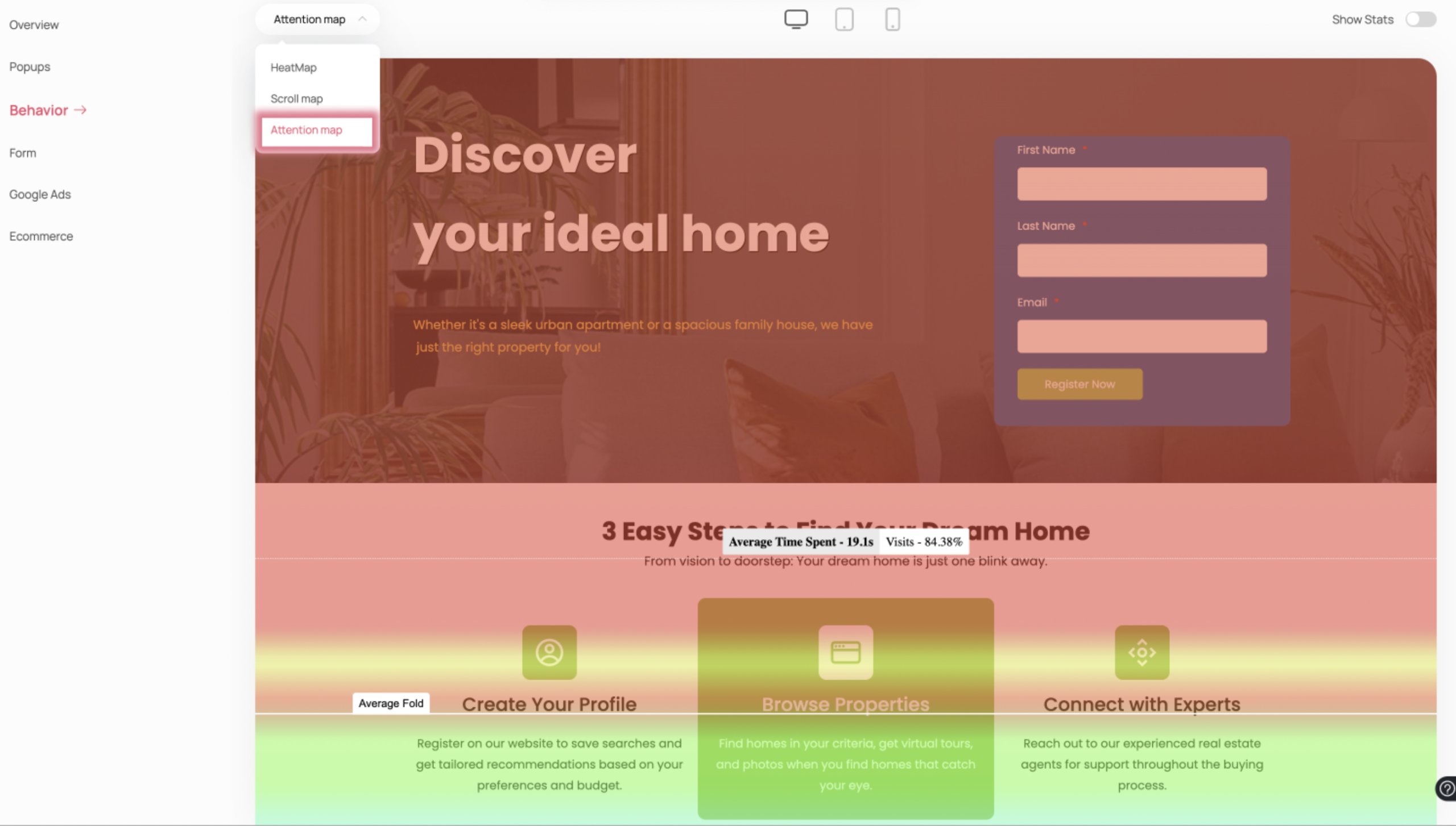 #4. Landing Page Analysis Tool | Zoho Landing Page