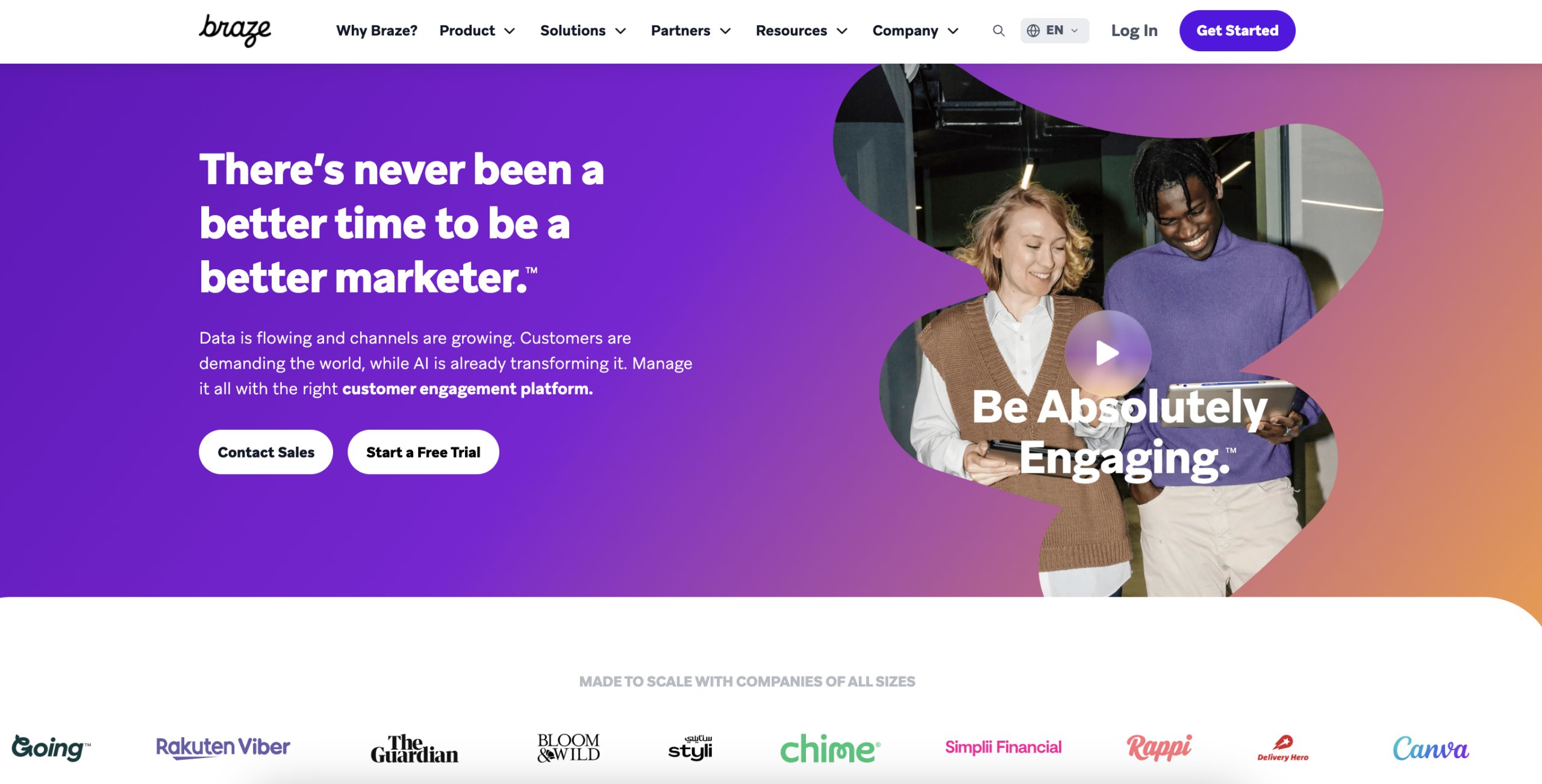 Best AI personalization tools | #2. Braze