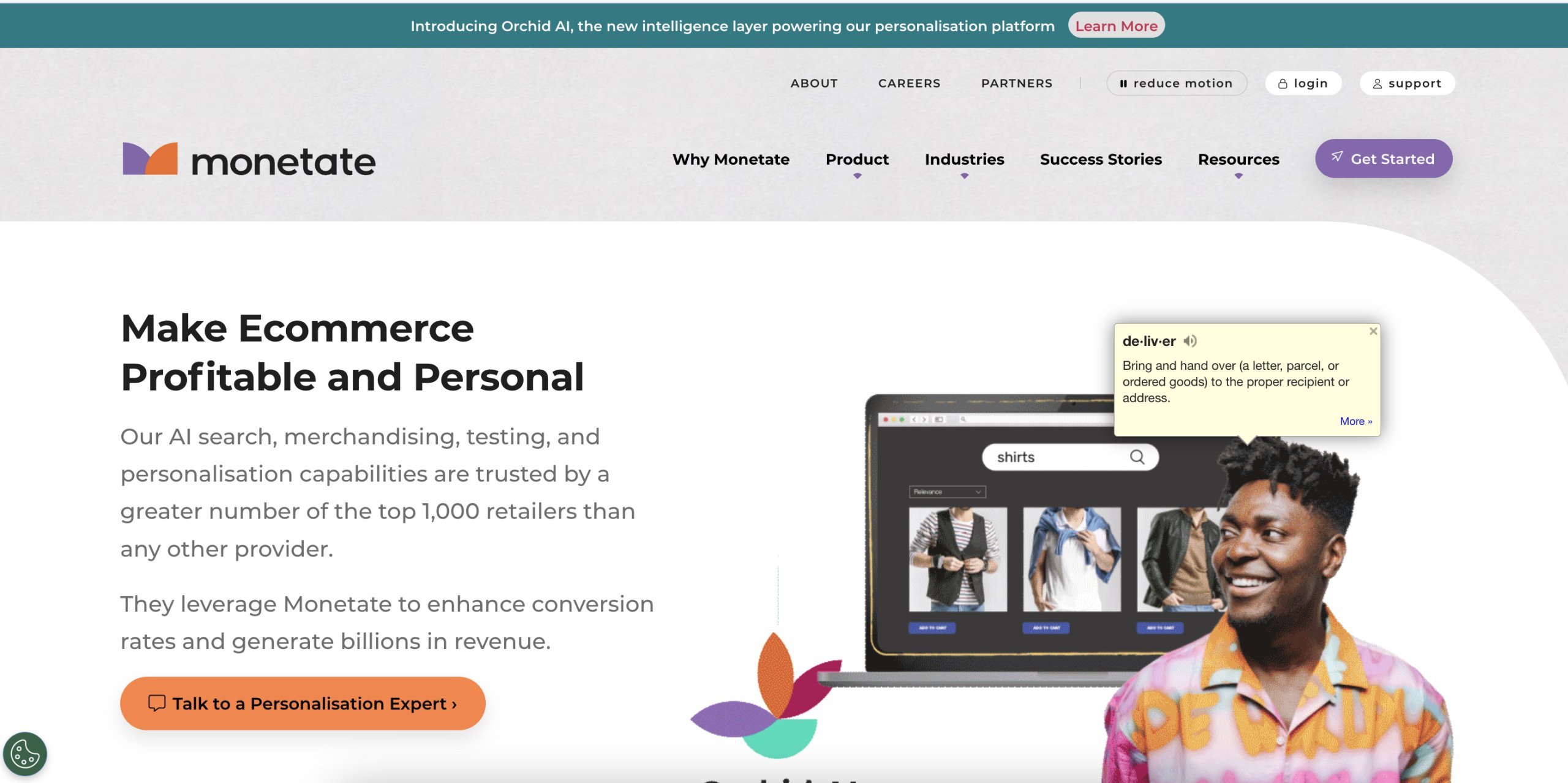 Best AI personalization tools | #6. Monetate