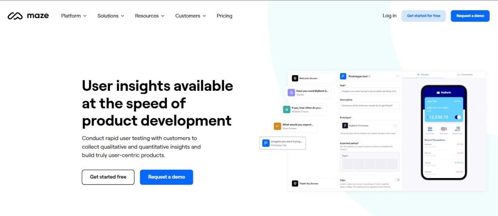 Top UX Audit Tools | #5. Maze