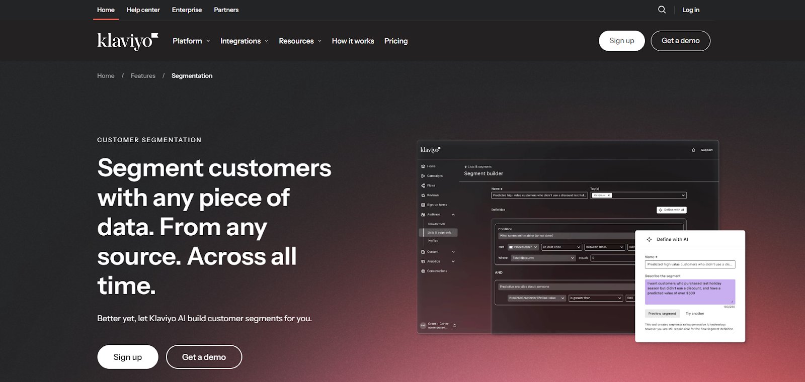 Top behavioral targeting tools | #5. Klaviyo