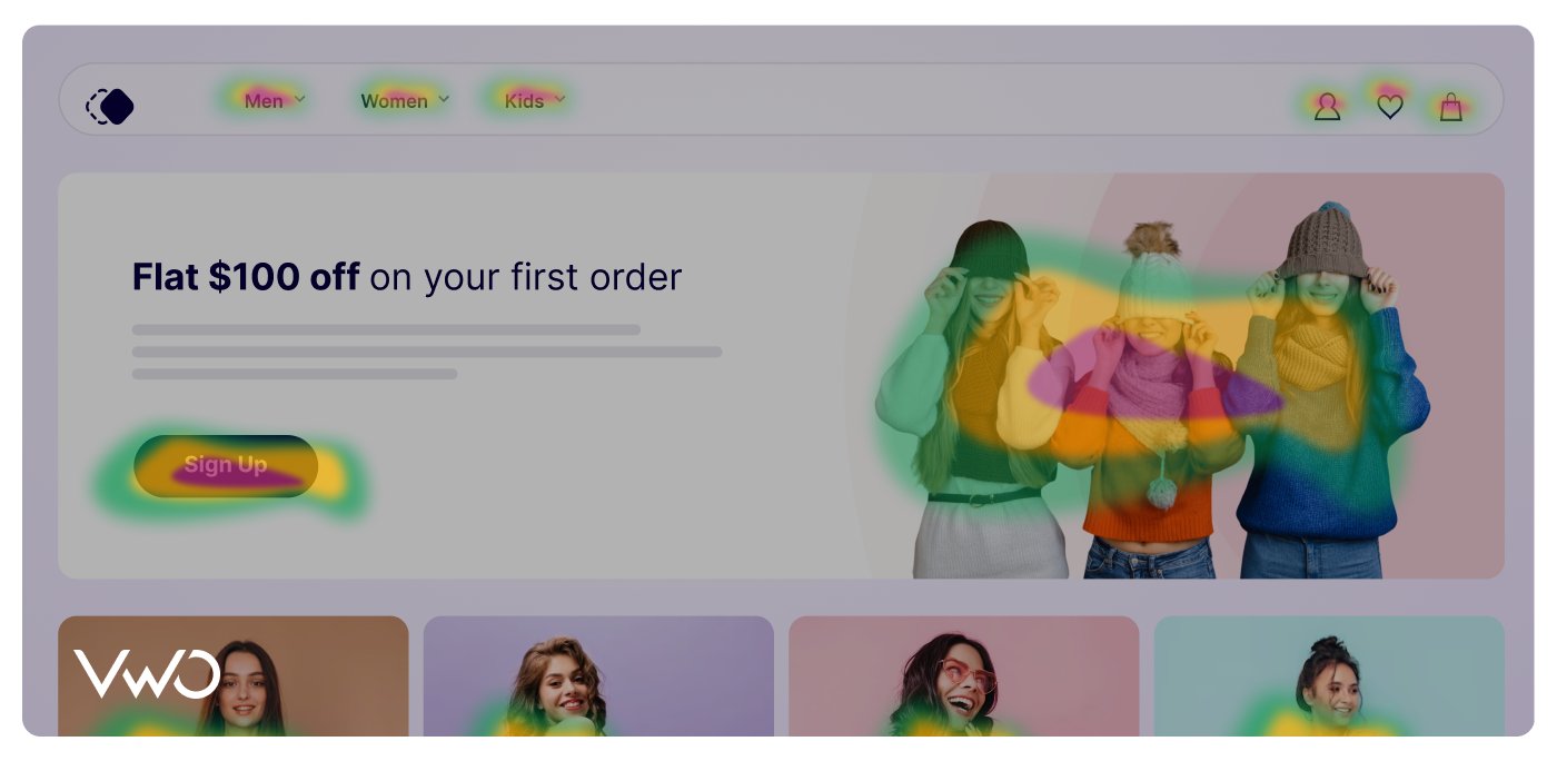 Homepage click through rate