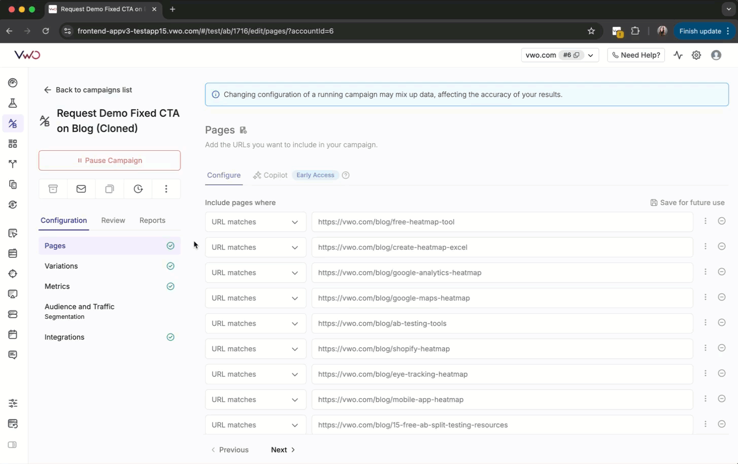 Integrated Session Recordings