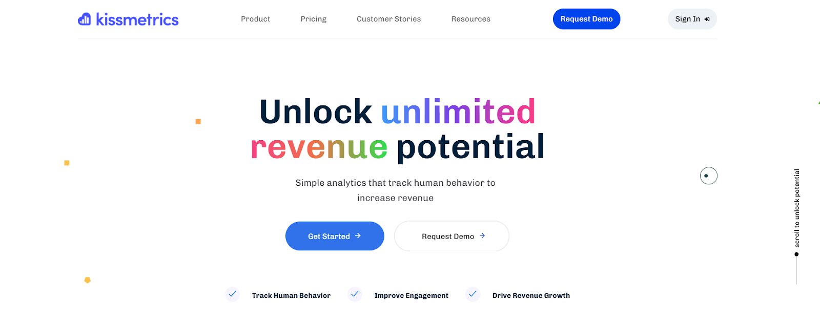 Best Customer Retention Software | #15. Kissmetrics