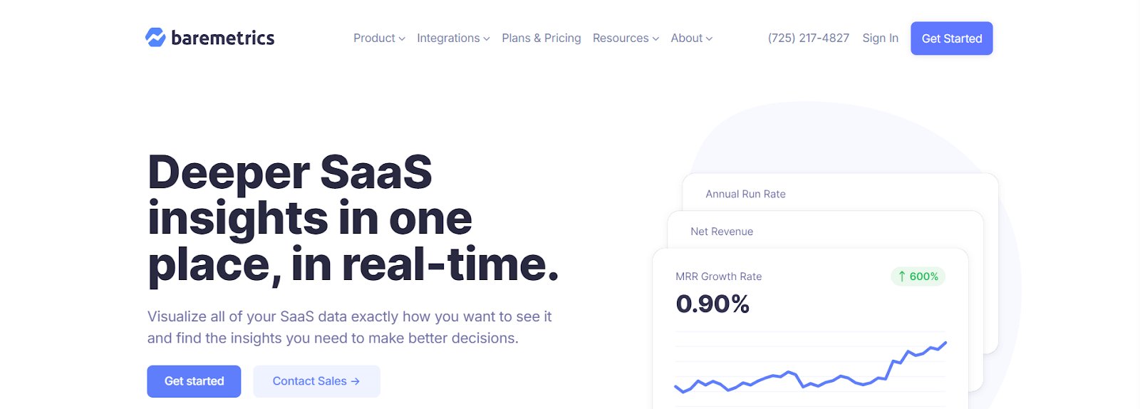 Best Customer Retention Software | #17. Baremetrics