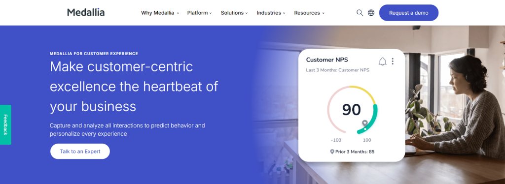 Top Customer Experience Platforms | #2. Medallia
