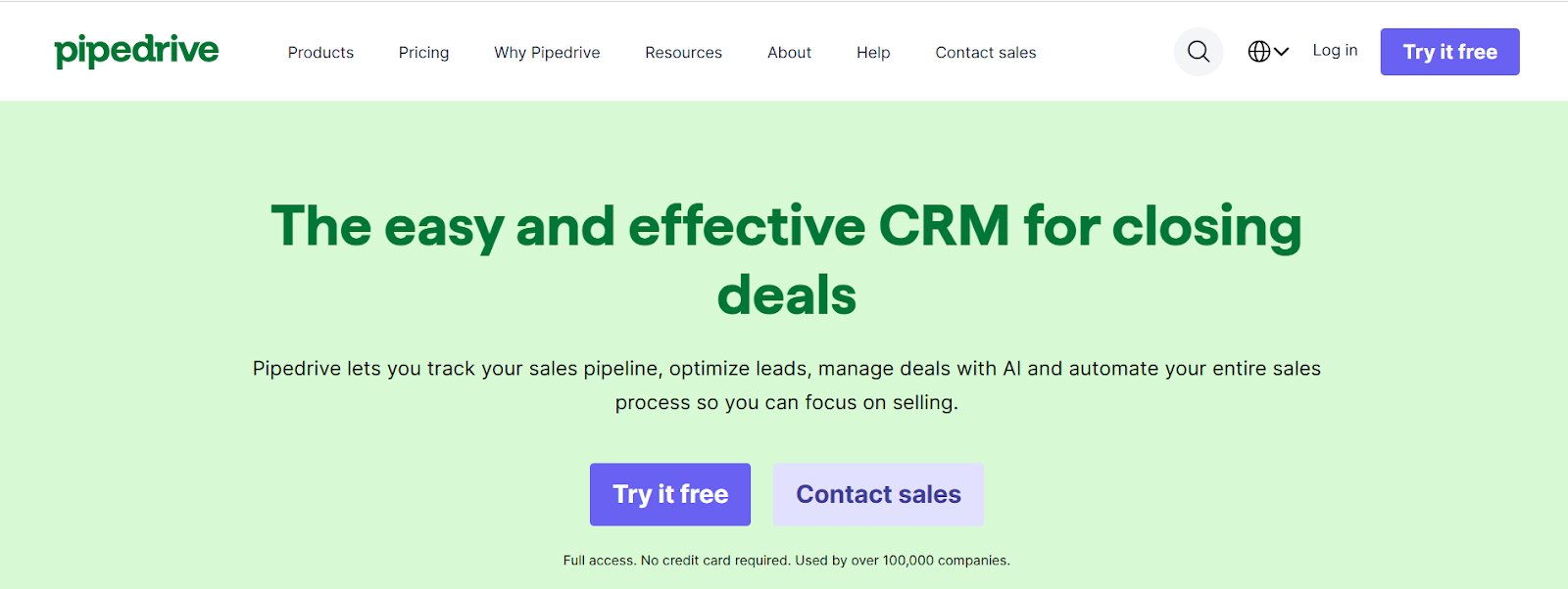 Best Customer Retention Software | #6. Pipedrive