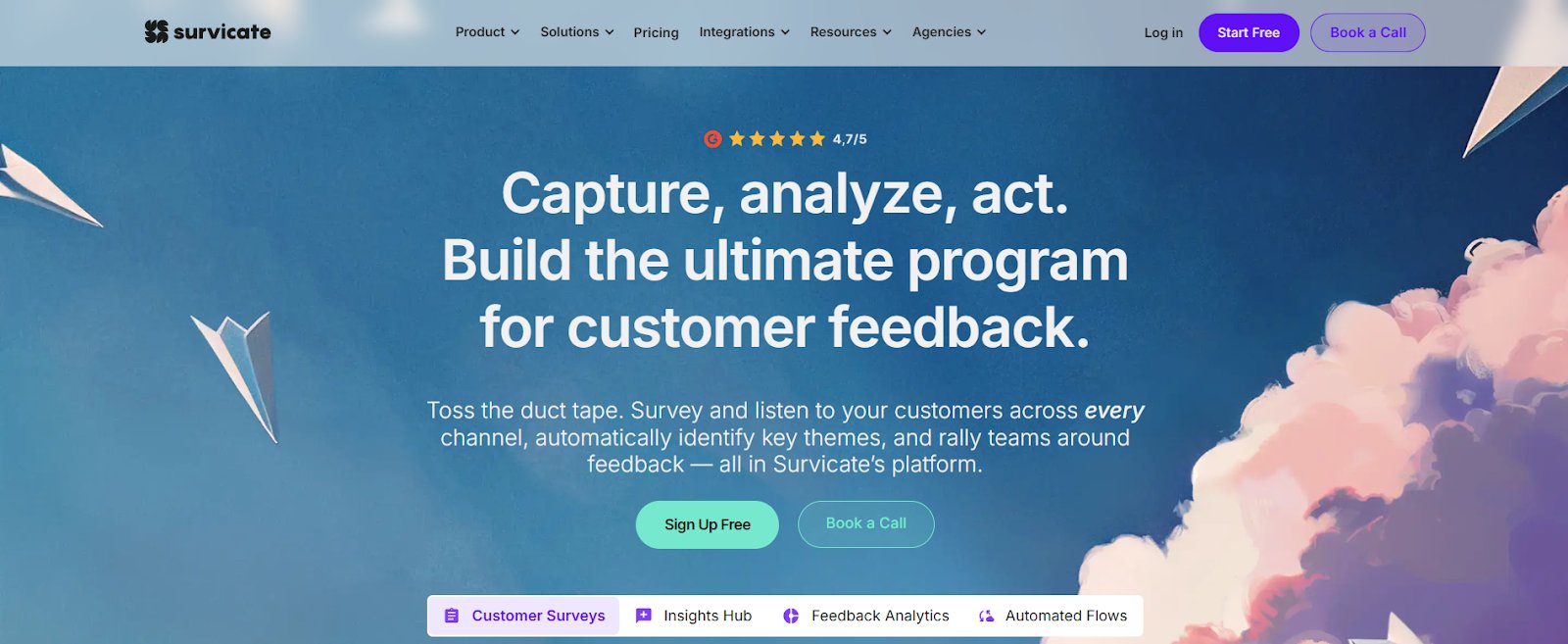 Customer Feedback Management Software | #6. Survicate 