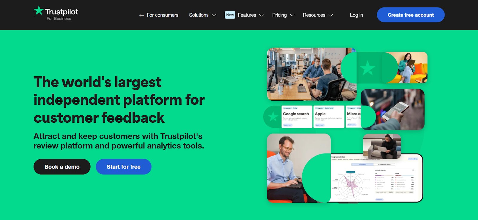 Customer Feedback Management Software | #10. Trustpilot 