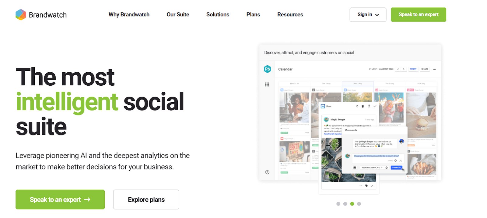 Best Customer Feedback Analytics Software | #9. Brandwatch