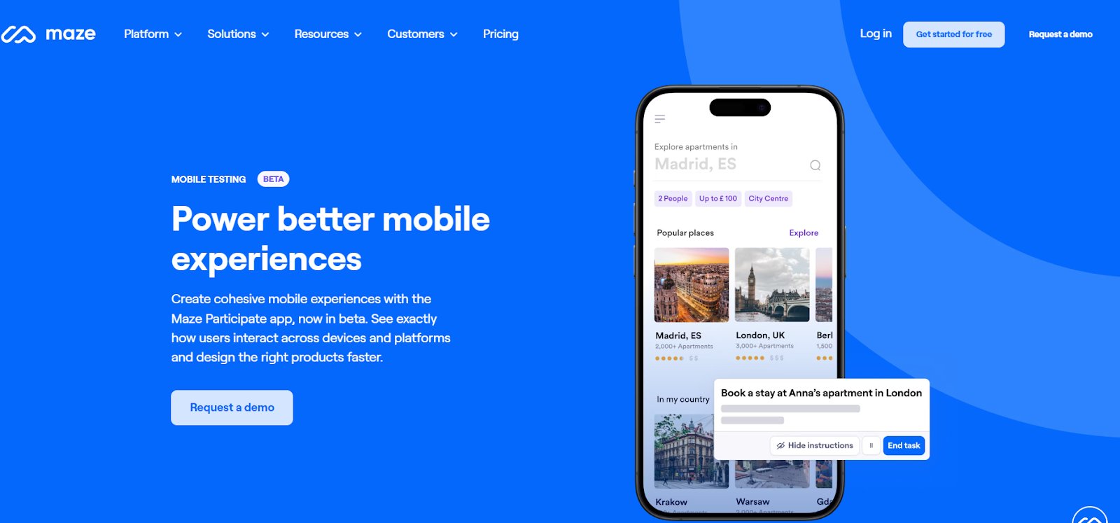 Mobile App Usability Testing Tools | #7. Maze