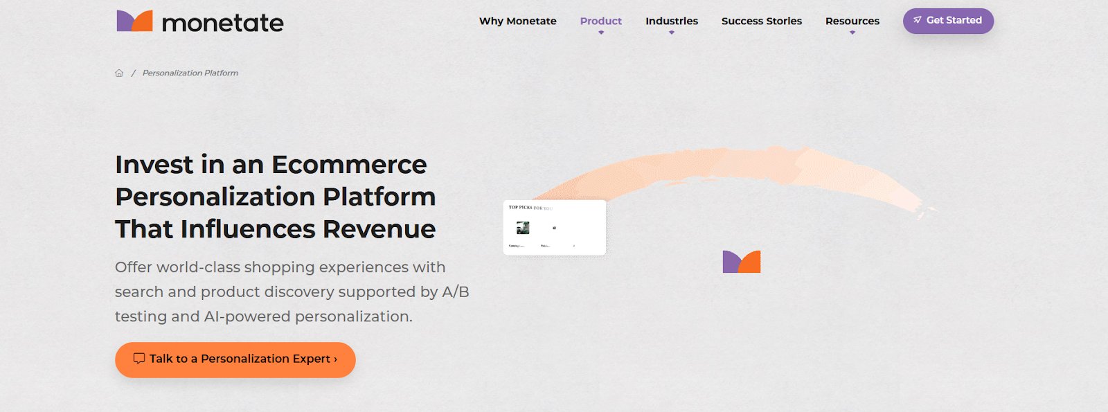 Enterprise Personalization Solutions | #5. Monetate