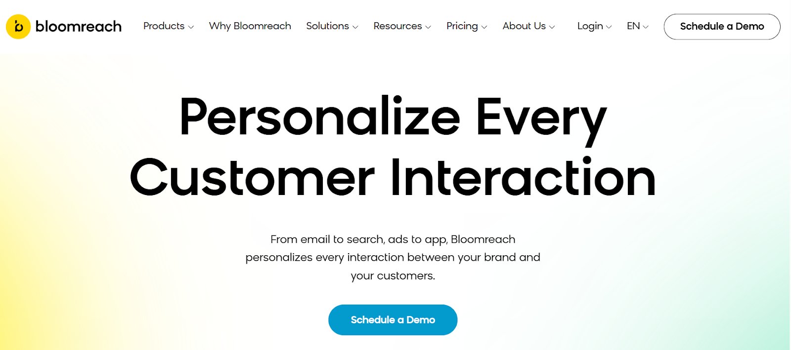Enterprise Personalization Solutions | #3. Bloomreach