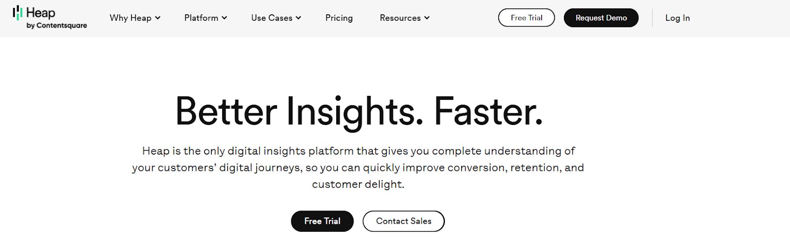 Top Enterprise Analytics Platforms | #10. Heap