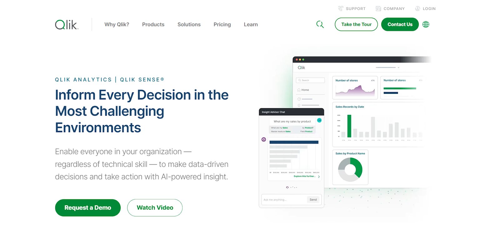 Top Enterprise Analytics Platforms | #5. Qlik Sense