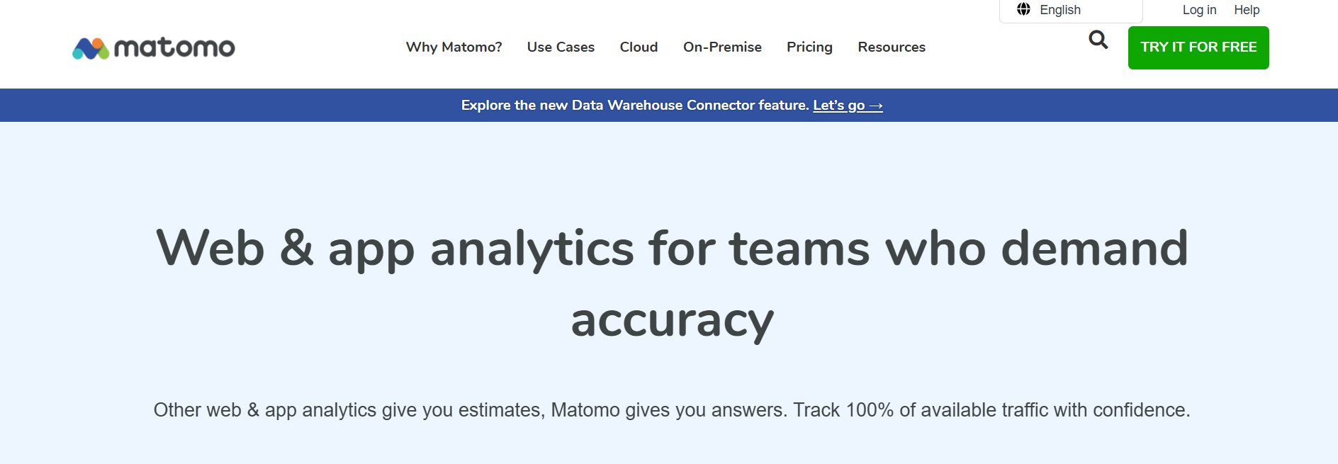 Best Conversion Tracking Tools | #3. Matomo