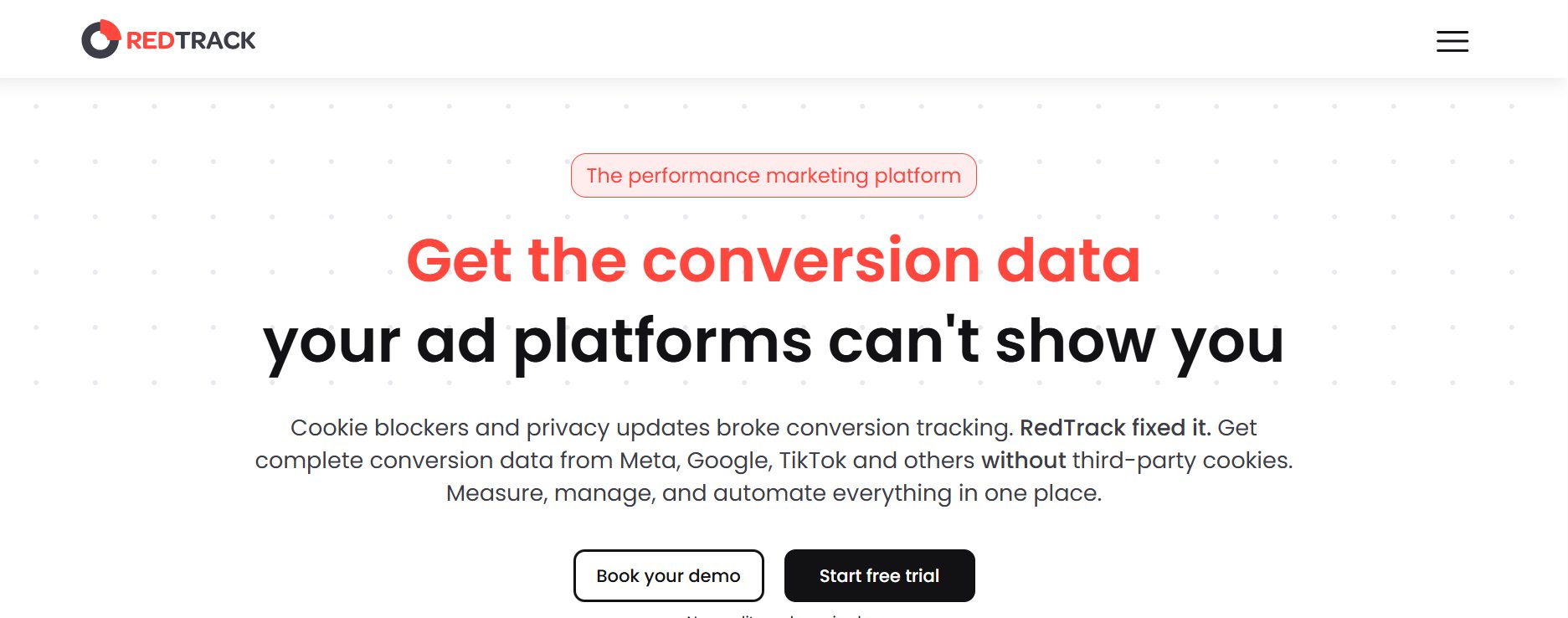 Best Conversion Tracking Tools | #6. RedTrack