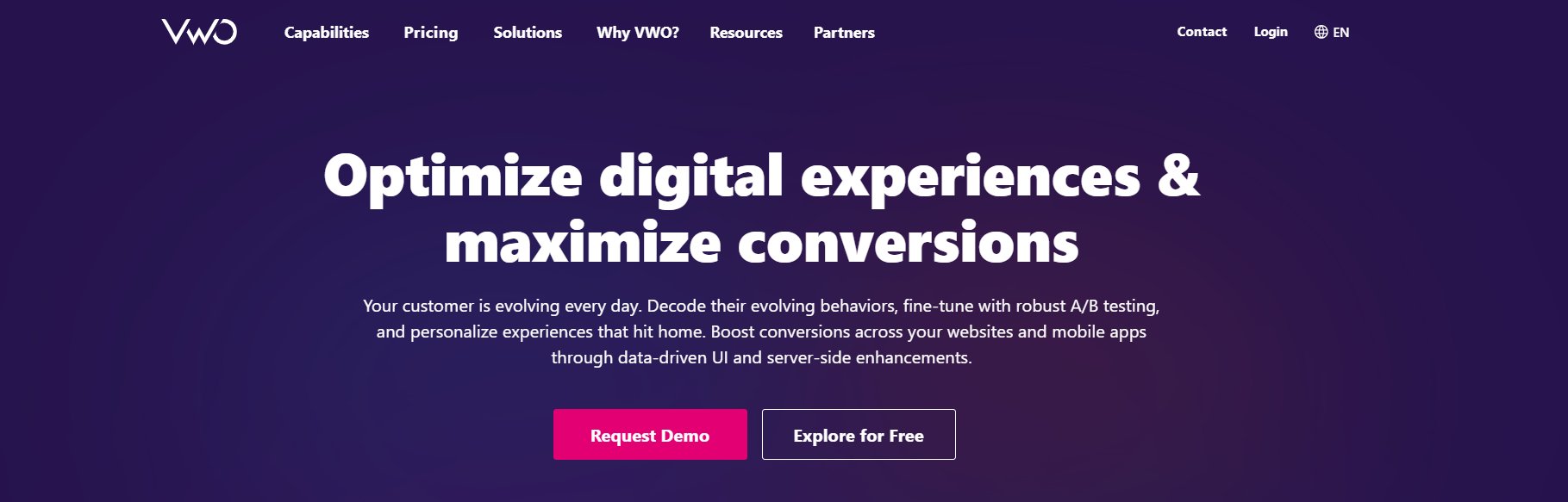 Best Conversion Tracking Tools | #4. VWO