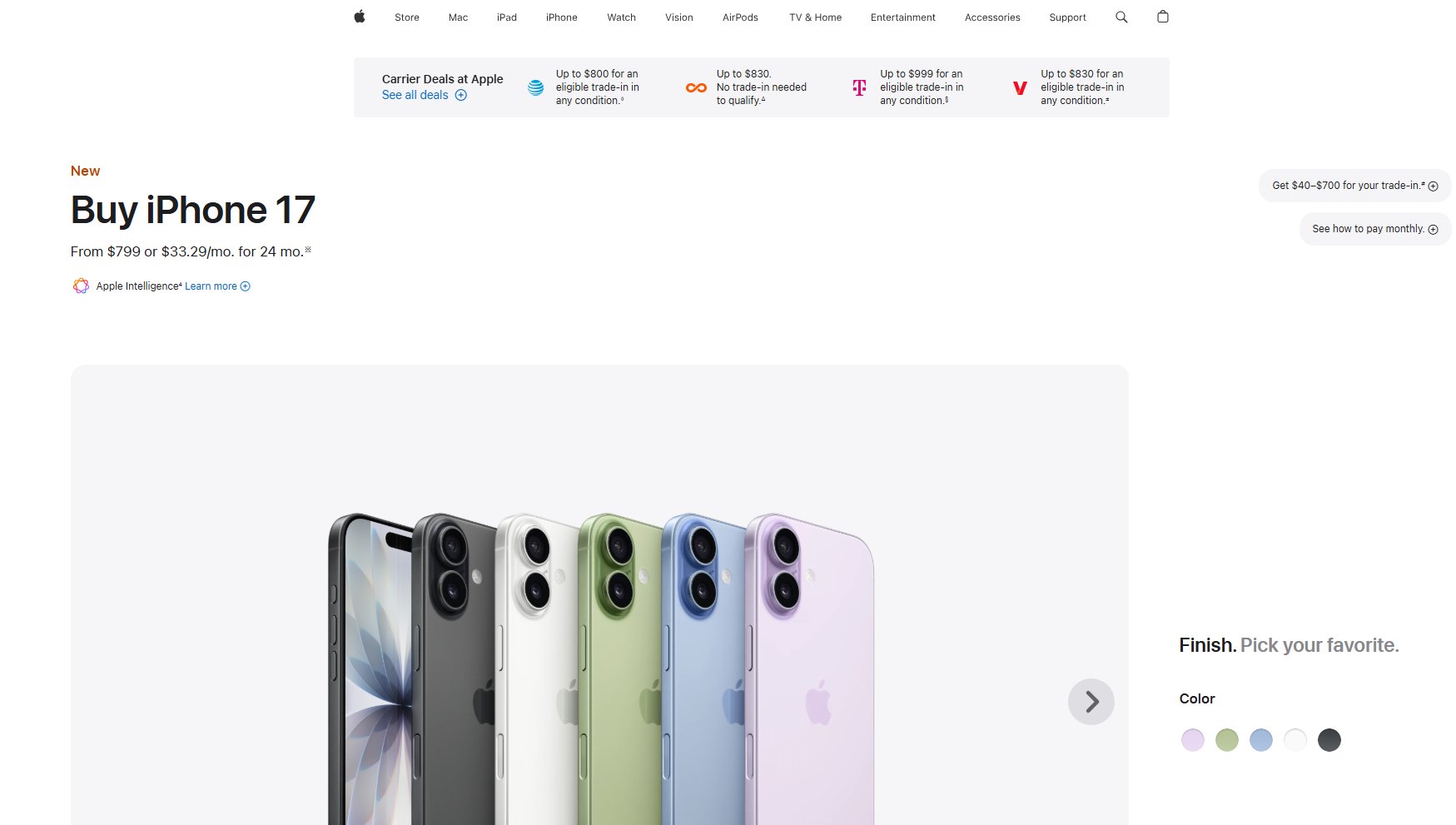 Product launch funnel – Apple (iPhone launches)
