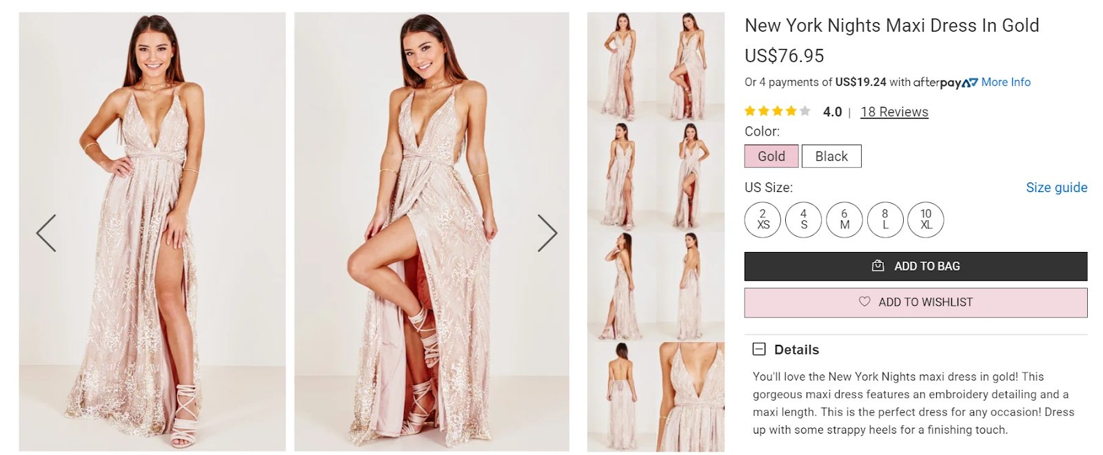 Showpo success story - Control