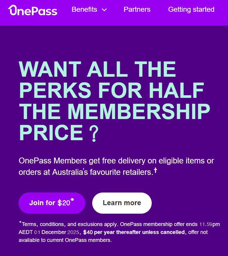 Onepass as an exmaple