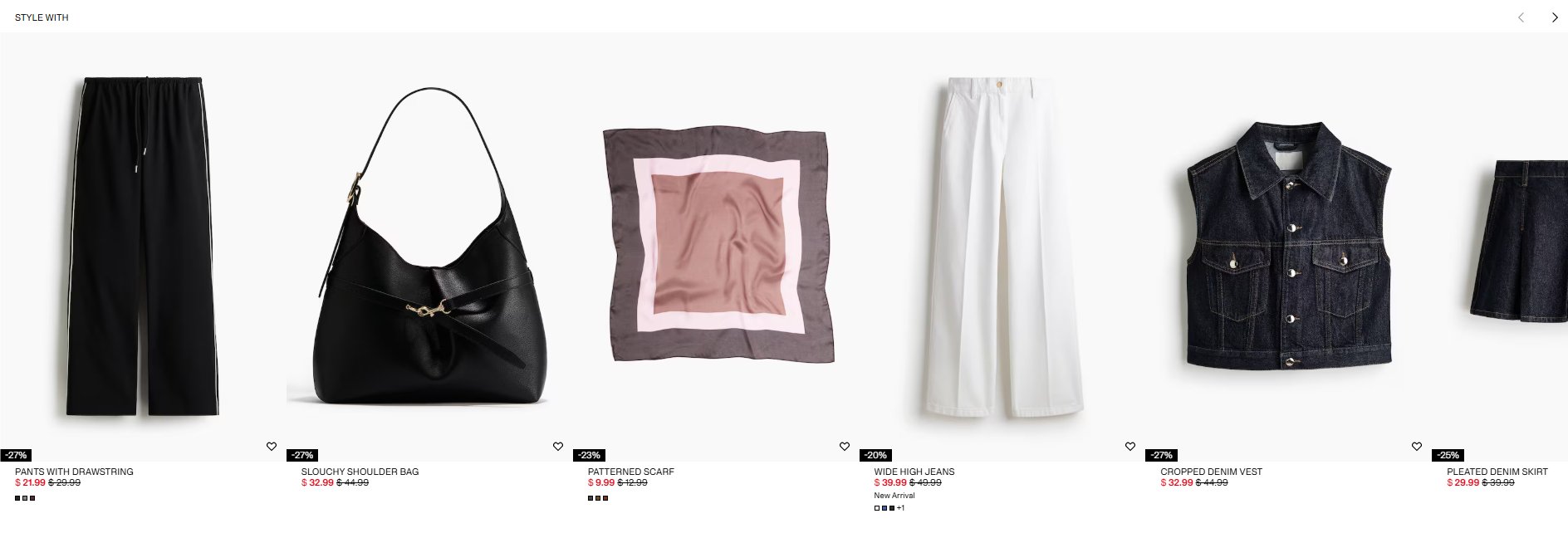 H&M - Reactive Content