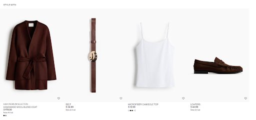 H&M personalized recommendations