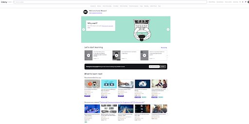 Udemy personalization
