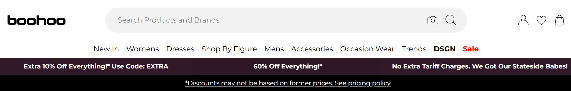 Percentage-off discounts