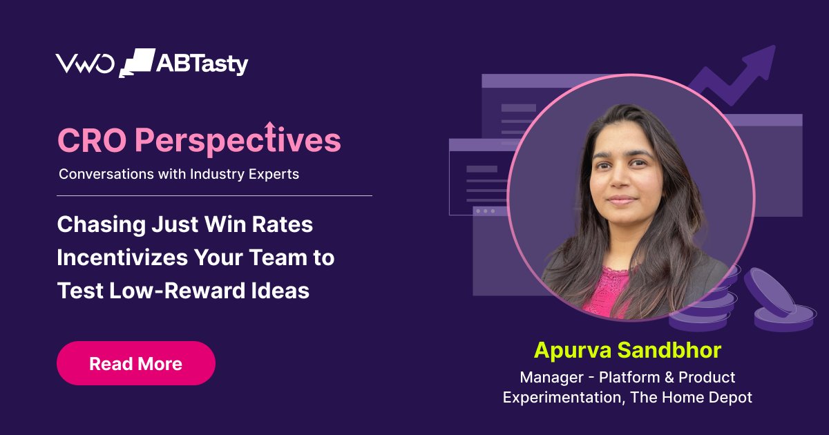 Chasing Just Win Rates Incentivizes Your Team to Test Low-Reward Ideas