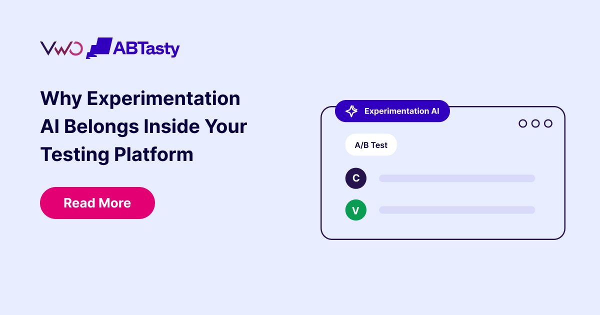 Why Experimentation AI Belongs Inside Your Testing Platform