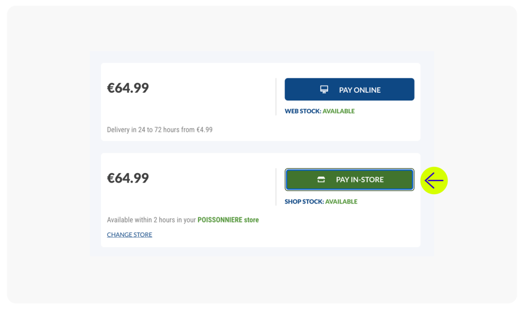Stick to familiar payment methods