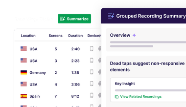 Flicker-free user experience illustration