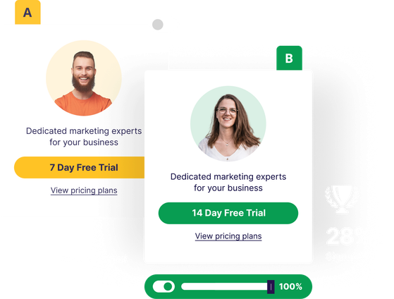 VWO Rollouts product dashboard