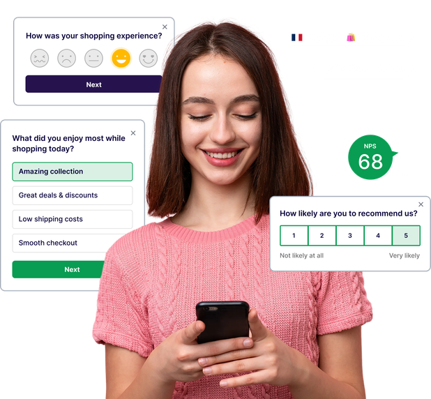 Image showing how customer feedback can be tied to optimization using VWO Pulse