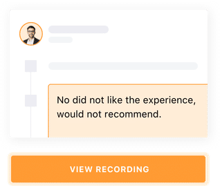 an illustration for viewing visitor session recordings in VWO Insights