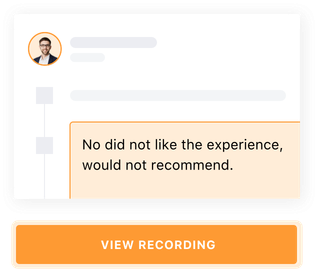 an illustration for viewing visitor session recordings in VWO Insights