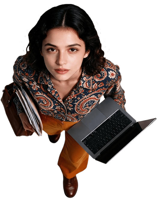 Person working with Wingify