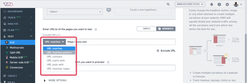 using custom url to run a site wide test knowledge base custom site